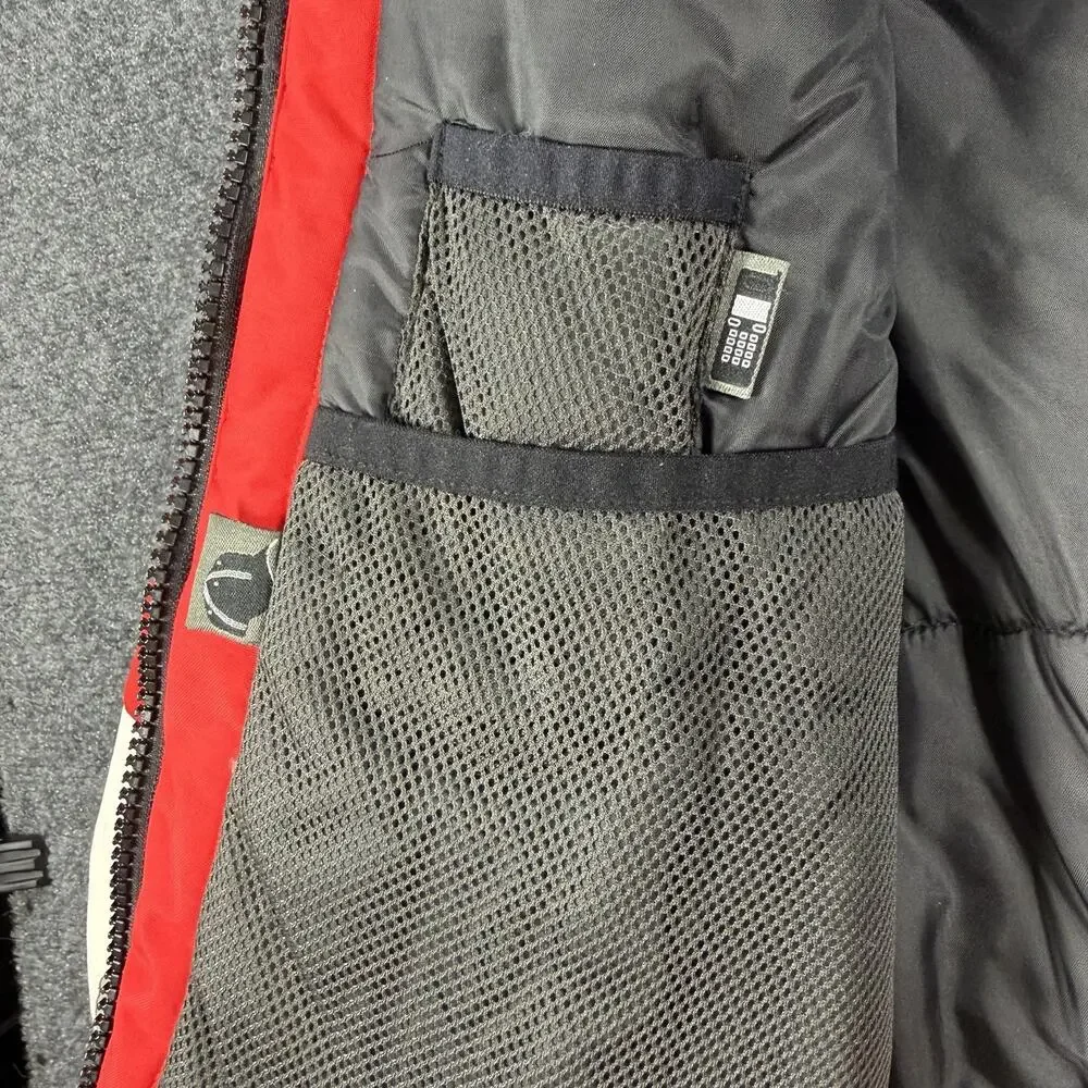 Ski-Doo Womens XS Snowmobile Jacket Red OOPYS BRP Hooded Winter Coat - Picture 5 of 13